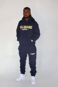 Navy Blue Sweatsuit