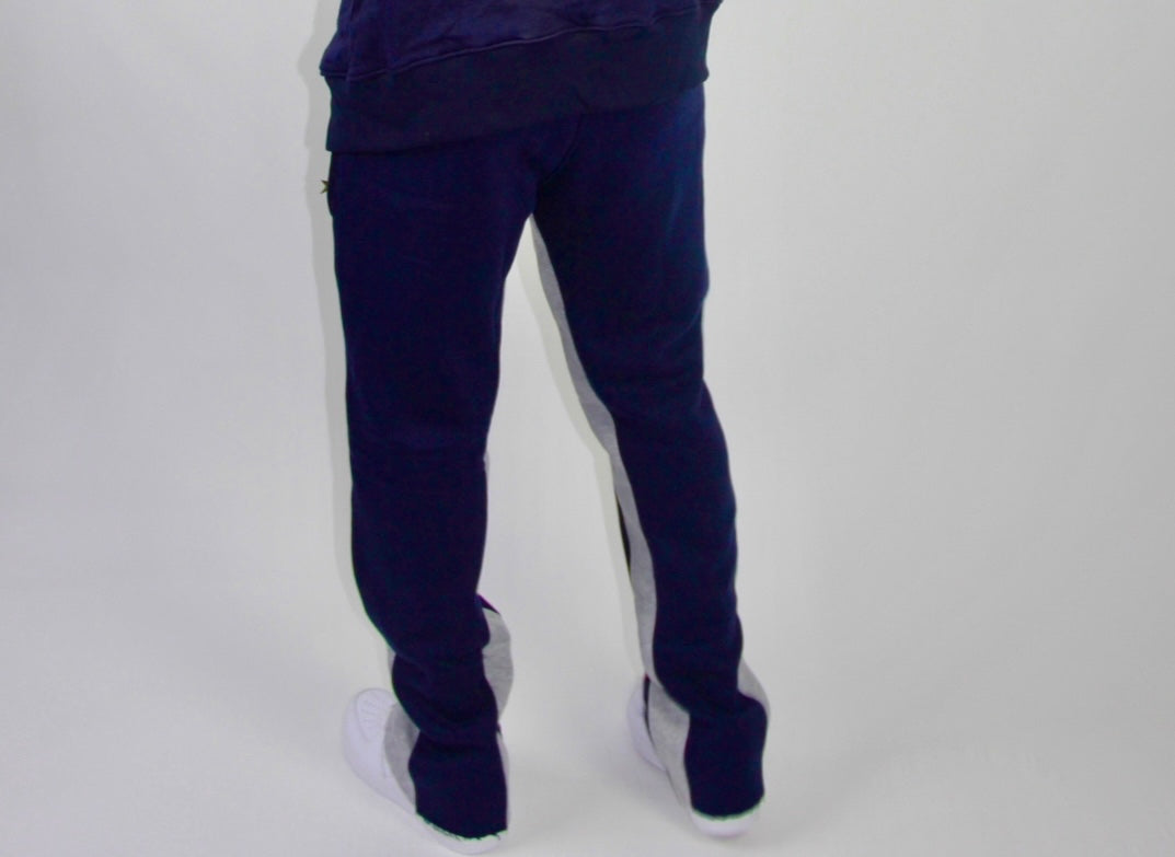 Navy Flare Pants